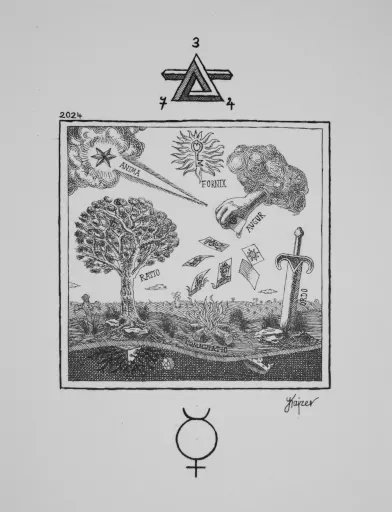 Revelatio Secunda Verbi Divini by Damian Kajzer, 2024
